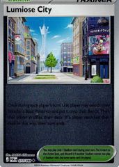 ポケカ ミアレシティ Lumiose City リバホロ 英語版 海外版 077/088