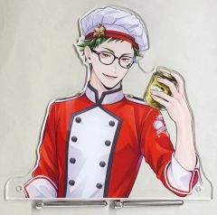 중고 アクリルスタンド・アクリルパネル トレイ・クローバー ビッグアクリルパネル 「アニプレックス オンライン 쿠지 ディズニー ツイステッドワンダーランド NRCマスターシェフ vol.1」 A賞