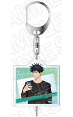 중고 キーホルダー 伏黒恵 アクリルキーホルダー shopping ver. 「アニメ 呪術廻戦 5周年 in ダイバーシティ東京 プラザ」