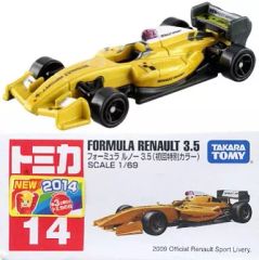 중고 トミカ フォーミュラ ルノー #3.5 初回特別カラー イエロー 「トミカ No.14」