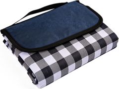 特価商品 大判 150x200cm おしゃれ 3～6人用 ピクニックシート ビーチマット キャンプマット 厚手 アウトドア用品 折りたたみ 軽量 コンパクト収納 防水レジャーシート お花見 運動会 チェック柄