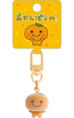 중고 キーホルダー みかんぼうや ぷちりんこシリーズ ぷちフロッキーマスコット 「みかんぼうや」