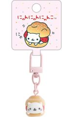 중고 キーホルダー にゃんにゃんにゃんこ ぷちりんこシリーズ ぷちフロッキーマスコット 「にゃんにゃんにゃんこ」