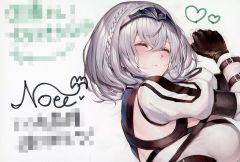 중고 ポストカード 単品 白銀ノエル 直筆サイン入りポストカード 「バーチャルYouTuber ホロライブプロダクション 白銀ノエル20万人記念ボイス」