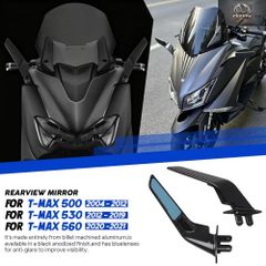 ミラー ミラー スポーツ ウィングレット ミラー ミラー ヤマハ 2020 2021 TMAX560 ミラー ステルス T-MAX 500 TMAX530 ウィング