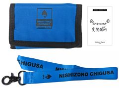 중고 グッズセット 西園チグサ BARI-BARI財布＆メッセージカード 「バーチャルYouTuber にじさんじ にじさんじおでかけSTYLE」