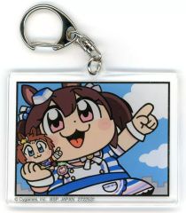 중고 キーホルダー ヒシアケボノ＆ビコーペガサス アクリルプレートキーホルダー～大川ぶくぶわーるど～ 「 우마무스메 プリティーダービー」