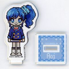 중고 アクリルスタンド・アクリルパネル 霧矢あおい 「劇場版アイカツ! ～メモリアルアンコール～ どっと!ミニアクリルスタンド 制服ver.」 劇場グッズ