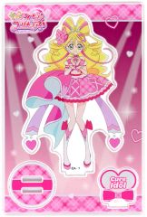 중고 아크릴 스탠드 아크릴 패널 キュアアイドル アクリルスタンド 「キミとアイドルプリキュア♪」 プリティストア限定