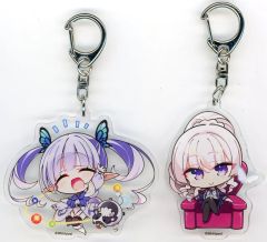 【中古】キーホルダー カグヤ＆学園長 オリジナルSDアクリルキーホルダー2種セット 「PCソフト Relirium-レリリウム- 遺跡と出逢いと冒険と」 駿河屋購入特典
