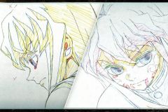 중고 ポストカード 時透無一郎＆時透有一郎 ポストカード 「鬼滅の刃×ufotable DINING 柱ダイニング -時透無一郎・悲鳴嶼行冥-」 お楽しみ 쿠지 Wチャンス賞 おすそ分け景品