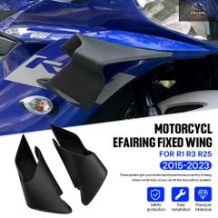 ヤマハ R3 R25 2015-2022 2020 2021 2022 23 2024 オートバイカスタム用エルロンウィング R3 R25 フェアリングシェル