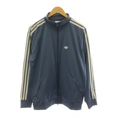 アディダスオリジナルス adidas originals トラックジャケット ジップアップ XS 青 ブルー ロゴ 長袖 IX6438 YM