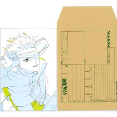 중고 ポストカード 고죠 사토루 カット袋風封筒入り原画ポストカード 「アニメ『呪術廻戦』」 MAPPA EXPO 15th Anniversary 입장자 특템