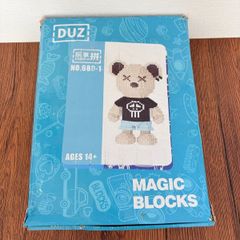DUZ MAGIC BLOCKS 매직 블록 NO.680-1 곰 베어 마이크로 블록 미니 블록 ENJOY-P 조립 장난감 입체 퍼즐 14세 이상