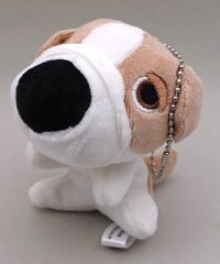 중고 ぬいぐるみマスコット・ぬいぐるみバッジ イングリッシュ・ブルドッグ 「THE DOG AND FRIENDS ぬいぐるみマスコット」