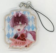 중고 ストラップ 逆巻アヤト アクリルストラップ 「DIABOLIK LOVERS ALICE IN MILLENNIUM DREAM 쿠지 Type A」 C-1賞