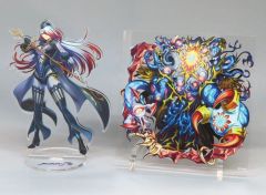 중고 아크릴 스탠드 아크릴 패널 祖32 アスモデウス ラッシュ ヴィータ＆メギド体アクリルセット 「メギド72」