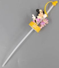 중고 食器 ミニーマウス＆シェリーメイ イエロー ボトルキャッパー 「ミッキーとダッフィーのスプリングヴォヤッジ」 東京ディズニーシー限定