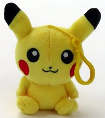 중고 ぬいぐるみマスコット 피카츄 CUTIE POP PLUSH BACKPACK KEYCHAIN キーチェーン 「ポケットモンスター」 한국 한정