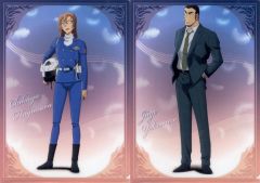 중고 クリアファイル 萩原千速＆横溝重悟 A4クリアファイルセット 2枚セット 「劇場版 名探偵コナン ハイウェイの堕天使」