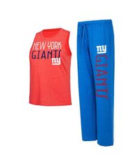 コンセプツ スポーツ レディース トップス タンクトップ パンツ Conceptsport Womens Royal Redistressed New York Giants Muscle Tank