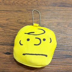スヌーピーミュージアム Snoopy Museum TOKYO PEANUTS ピーナッツ スヌーピー チャーリーブラウン エコバッグ ポーチ付 イエロー