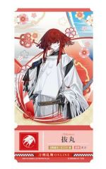 중고 キャラカード 抜丸 「つながる!刀剣乱舞ONLINE チケットライクコレクション Vol.1」