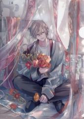 중고 クリアファイル Ver.2 A4クリアファイル 複製サイン入り 「 쿠지 ラックオンライン限定 花守 第2弾」 E상