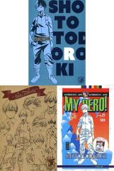 【中古】ポストカード(キャラクター) 轟焦凍 轟ポストカード3枚セット 「僕のヒーローアカデミア×文房具カフェ2017」