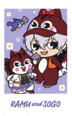 중고 キャラカード ラム＆逢坂壮五 インスタントフォト風カード 「クッピーラムネ×アイドリッシュセブン ポップアップストア」 会場限定特典