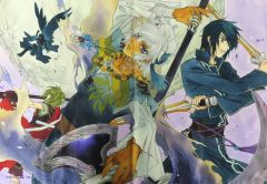 중고 ポスター A2布ポスター 集合 「ネオロマンス 30th Anniversary ~遙かなる時空の中で~ 쿠지 」 A賞
