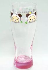 【中古】グラス(キャラクター) コリラックマ(パンダ)/レッド ロンググラス 「ビバ!リラッくじ Part35」 ロンググラス賞