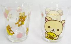 【中古】グラス(キャラクター) コリラックマ&キイロイトリ ペアグラス 「ビバ!リラッくじPart23 I Love gyu」 ペアグラス賞