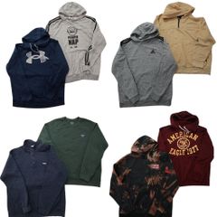 古着卸 まとめ売り ブランド スウェット 8枚セット ( メンズ L ) L.L.Bean アディダス アンダーアーマー 中古 古着 NH9449