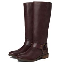 フライ レディース シューズ ブーツ・レインブーツ Frye And Co Kellie Harness Mulberry