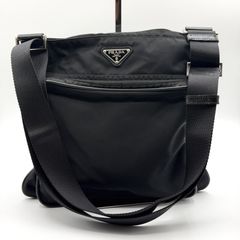 PRADA プラダ ショルダーバッグ ナイロン 三角ロゴプレート クロスボディ