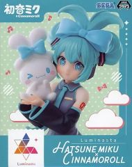 【中古】フィギュア 初音ミク×シナモロール 「初音ミクシリーズ」 Luminasta“初音ミク×シナモロール”