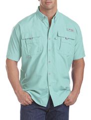 コロンビア メンズ トップス シャツ トール 半袖 Columbia Big Tall PFG Bahama II ShortSleeve Sport Shirt Gulf Stream