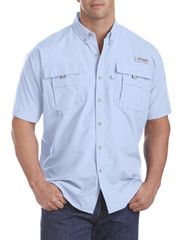 コロンビア メンズ トップス シャツ トール 半袖 Columbia Big Tall PFG Bahama II ShortSleeve Sport Shirt Sail Blue ブルー