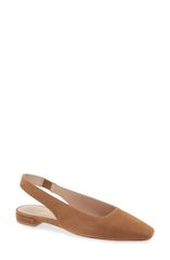 スチュアート ワイツマン レディース シューズ パンプス Stuart Weitzman Stassi Slingback Flat Women TOASTEDALMOND