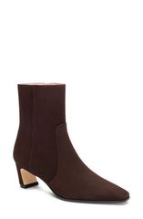 スチュアート ワイツマン レディース シューズ ブーツ・レインブーツ Stuart Weitzman Stassi Zip Bootie 50 Women MIDNIGHT ESPRESSO