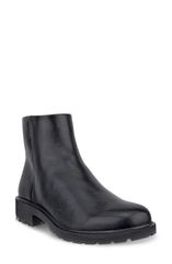 エコー レディース シューズ ブーツ・レインブーツ レザー ECCO Metropole Vienna Waterproof Leather Bootie Women BLACK ブラック