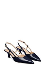 スチュアート ワイツマン レディース シューズ パンプス Stuart Weitzman Vinnie 50 Slingback Pump NICE BLUE PATENT ブルー