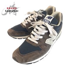 NEW BALANCE ニューバランス 996 サイズ11 ネイビー グレー スウェード/ラバー M996NAV スニーカー ローカット レースアップ メンズ 604358【中古】
