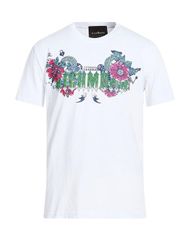 ジョン リッチモンド メンズ トップス Tシャツ JOHN RICHMOND Ｔシャツ White ホワイト