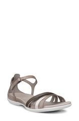 エコー レディース シューズ サンダル アンクル ECCO Flash Ankle Strap Sandal Moon Rock Dark Clay