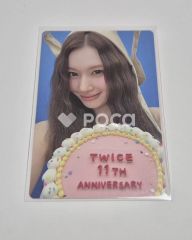 TWICE サナ TWICE 11TH ANNIVERSARY ポップアップストア TWICE THE THRILL 購入特典