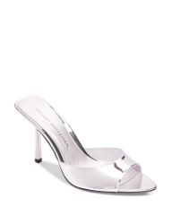 スチュアート ワイツマン レディース シューズ サンダル Stuart Weitzman Womens Lexington 85 Mule silver シルバー