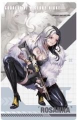 중고 キャラカード 35.ロザンナ 「勝利の女神:NIKKE ガンガールメタルカードコレクション」